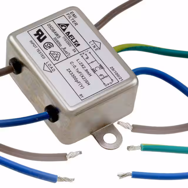 05DBAW5 Delta Electronics  Power Line Filter Modules